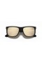Ray-Ban RB4165 Justin Mélange de Couleurs S (54 - 16) avec de l'Or et de lentilles de cadre Noir Lunettes de soleil