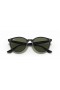 Ray-Ban RB4305F L (53 - 19) avec les lentilles Vertes et Noir frame Lunettes de soleil