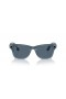 Ray-Ban RW4006 Ray-Ban | Meta Wayfarer M (50 - 22) avec le Bleu de lentilles et Bleu frame Lunettes de soleil