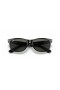 Ray-Ban RB2132 New Wayfarer Classic XL (58 - 18) avec les lentilles Vertes et Noir frame Lunettes de soleil