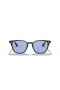 Ray-Ban RB4258F L (52 - 20) avec le Bleu de lentilles et Noir frame Lunettes de soleil