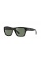 Ray-Ban RB4194 L (53 - 17) avec les lentilles Vertes et Noir frame Lunettes de soleil