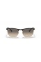 Ray-Ban RB3686 XL (57 - 19) avec des verres Gris et Noir frame Lunettes de soleil