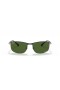 Ray-Ban RB3671CH Chromance XXL (60 - 16) avec les lentilles Vertes et Noir frame Lunettes de soleil