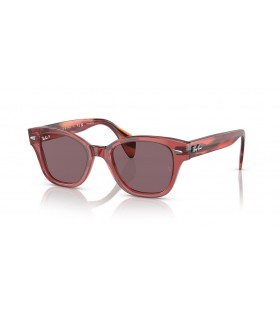 Ray-Ban RB0880S L (52 - 19) avec Violet et de lentilles de Rose frame Lunettes de soleil