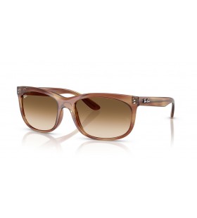 Ray-Ban RB2389 Balorette XL (60 - 19) avec des lentilles Brunes et Tortoise frame Lunettes de soleil
