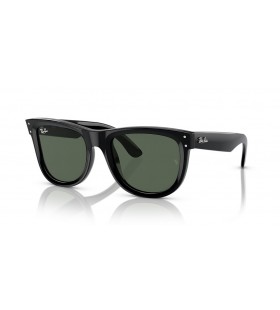 Ray-Ban RBR0502SF Wayfarer Inverse M (53 - 20) avec les lentilles Vertes et Noir frame Lunettes de soleil