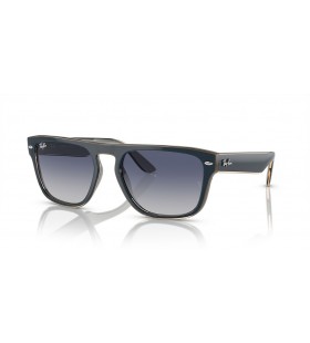 Ray-Ban RB4407 XL (57 - 19) avec des lentilles Grises et Gris frame Lunettes de soleil