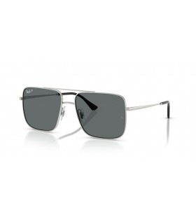 Ray-Ban RB3758 Ari Bio à Base de L (56 - 16) avec des lentilles Grises et Silver frame Lunettes de soleil