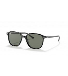 Ray-Ban RB2193F Leonard M (55 - 18) avec les lentilles Vertes et Noir frame Lunettes de soleil