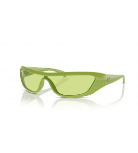 Ray-Ban RB4431 Xan Bio-XL (0 - 134) avec les lentilles Vertes et Vert frame Lunettes de soleil