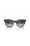 Ray-Ban RB2241 Wayfarer Weise XL (54 - 21) mit Grauen Linsen und Tortoise frame Sonnenbrillen