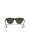 Ray-Ban RB2185 Wayfarer II Classic L (55 - 18) mit Grünen Gläsern und Schwarzem Rahmen, Sonnenbrillen