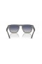 Ray-Ban RB4407 XL (57 - 19) mit Grauen Linsen und Grauen Rahmen Sonnenbrille