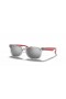 Ray-Ban RB9052S New Wayfarer Kids S (48 - 16) mit Grauen Linsen und Grauen Rahmen Sonnenbrille