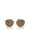 Ray-Ban RB3765 Transitions® L (53 - 22) mit Braunen Linsen und Gold Rahmen Sonnenbrille