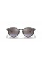 Ray-Ban RB2180 L (51 - 21) mit Silbernen Gläsern und Grauen Rahmen Sonnenbrille