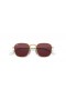 Ray-Ban RB9557S-Frank-Kinder-M (46 - 19) mit Violet Linsen und Gold Rahmen Sonnenbrille