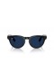 Ray-Ban RW4009F Ray-Ban | Meta-Low Bridge Fit Headliner L (51 - 23) mit Blauen Gläsern und Schwarzem Rahmen, Sonnenbrillen
