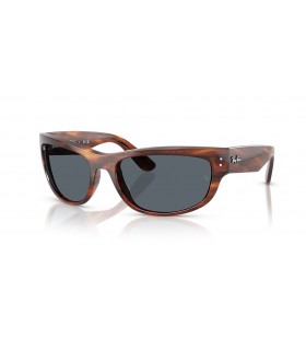 Ray-Ban RB2289 Mega Balorama XL (63 - 19) mit Blauen GlÃ¤sern und Braun Rahmen Sonnenbrille