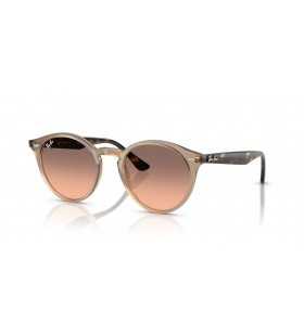 Ray-Ban RB2180 M (49 - 21) mit Grauen Linsen und Beige Rahmen Sonnenbrille