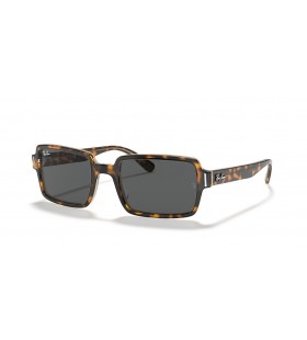 Ray-Ban RB2189 Benji M (52 - 20) mit Grauen Linsen und Tortoise frame Sonnenbrillen