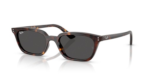 Ray-Ban RB4456 Zaya Βιο-με Βάση XXS (50 - 19) με Γκρι φακούς και γυαλιά Ηλίου πλαισίων Tortoise
