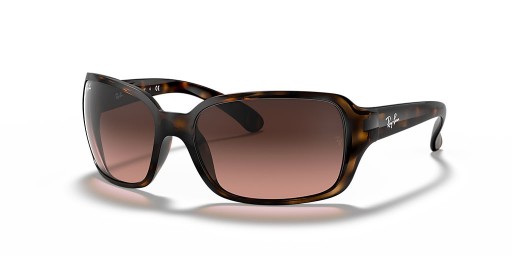 Ray-Ban RB4068 M (60 - 17) με Ροζ φακούς και γυαλιά Ηλίου πλαισίων Tortoise