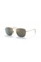 Ray-Ban RB8157 Φρανκ Τιτανίου S (51 - 20) με Μπλε φακούς και γυαλιά Ηλίου πλαισίων Χρυσή