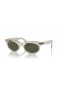 Ray-Ban RB2242 Οδοιπόρων Οβάλ Αλλαγή Λ (53 - 22) με το Πράσινο φακούς και γυαλιά Ηλίου πλαισίων Γκρίζο