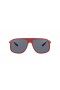 Ray-Ban RB4308M Scuderia Ferrari Collection XL (57 - 17) με Γκρι φακούς και Γυαλιά Κόκκινο πλαίσιο