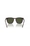 Ray-Ban RB2210 L (53 - 21) με πράσινους φακούς και γυαλιά Ηλίου πλαισίων Tortoise