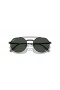 Ray-Ban RB8265 Τζακ II Τιτανίου M (51 - 20) με Γκρι φακούς και Μαύρα γυαλιά Ηλίου πλαισίων