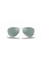 Ray-Ban RB3449 L (59 - 14) με Ασημί φακούς και Ασημένια γυαλιά Ηλίου πλαισίων