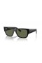 Ray-Ban RB0947S Carlos M (56 - 18) με Πράσινο φακούς και Μαύρα γυαλιά Ηλίου πλαισίων
