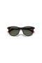 Ray-Ban RB9082S Παιδιά L (47 - 17) με το Πράσινο φακούς και Μαύρα γυαλιά Ηλίου πλαισίων