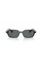 Ray-Ban RB4455 Zuri Βιο-S (49 - 19) με Γκρι φακούς και Μαύρα γυαλιά Ηλίου πλαισίων
