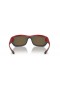 Ray-Ban RB4405M Scuderia Ferrari Collection XL (59 - 19) με Πορτοκαλί φακούς και Μαύρα γυαλιά Ηλίου πλαισίων