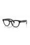 Ray-Ban RW4010 Ray-Ban | Meta Σκάιλερ M (52 - 20) με μοβ φακούς και Μαύρα γυαλιά Ηλίου πλαισίων