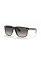 Ray-Ban RB4147 Αγόρι S (56 - 15) με Γκρι φακούς και Μαύρα γυαλιά Ηλίου πλαισίων