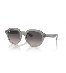 Ray-Ban RB4399 Τζίνα L (51 - 21) με Γκρι φακούς και γυαλιά Ηλίου πλαισίων Γκρίζο